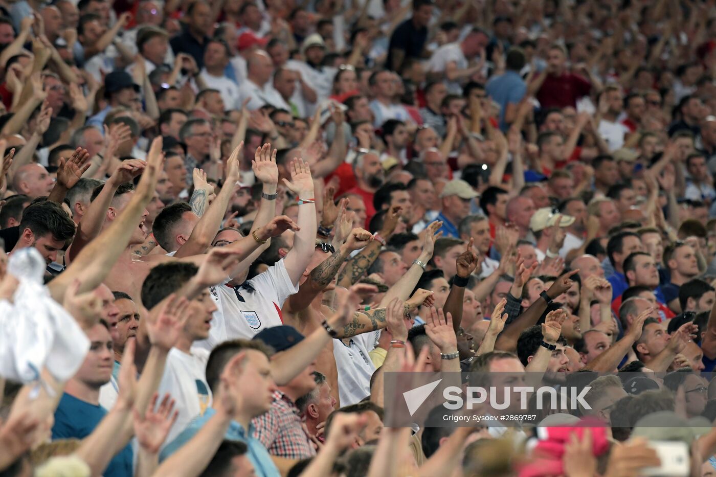UEFA Euro 2016. England vs. Russia