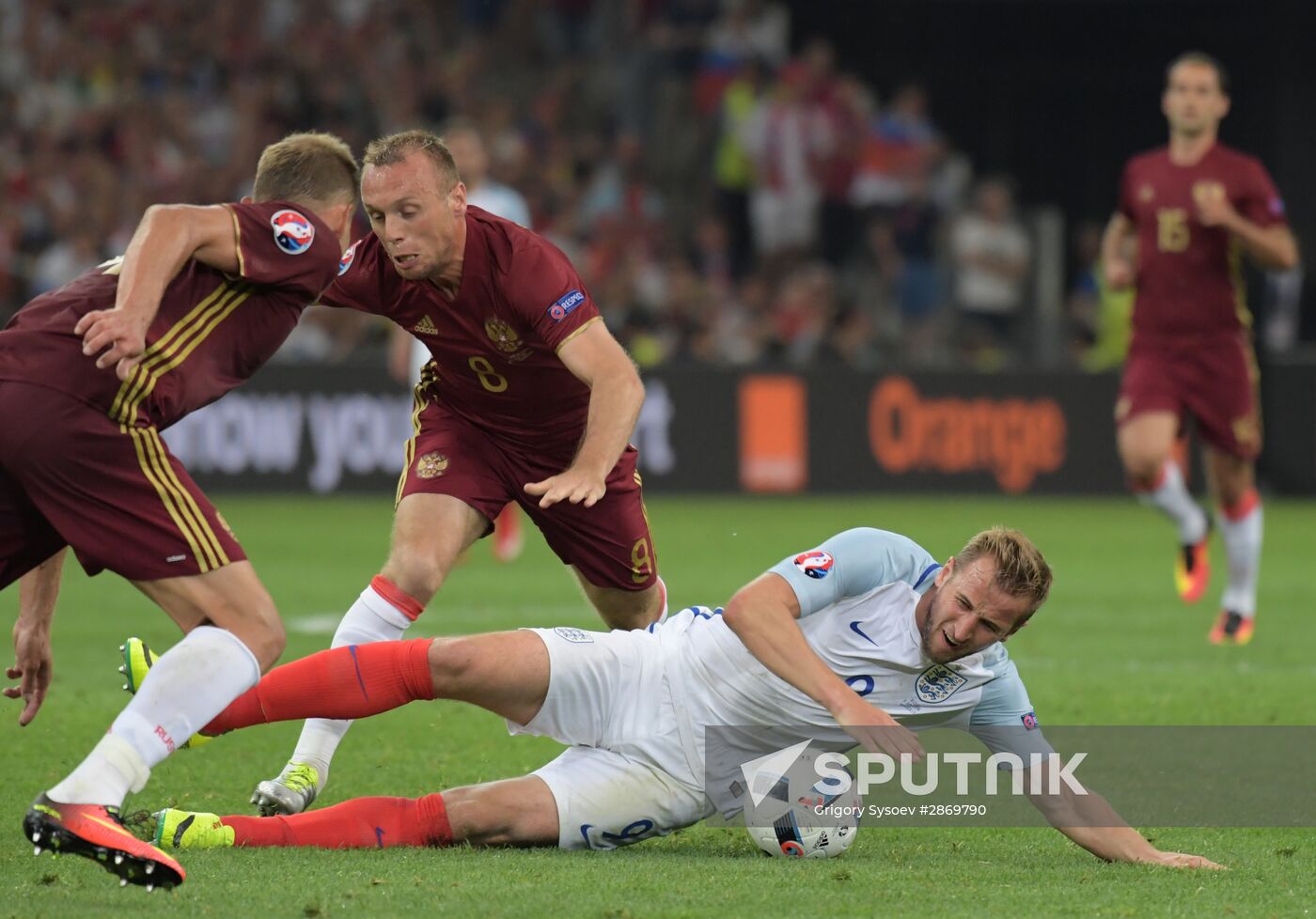 UEFA Euro 2016. England vs. Russia