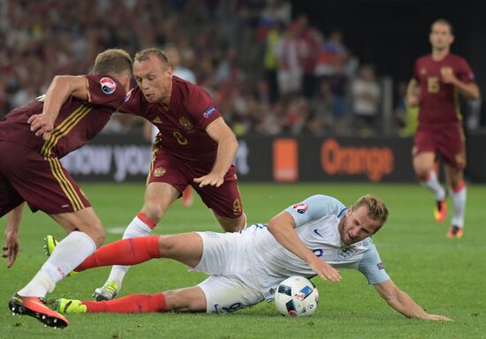 UEFA Euro 2016. England vs. Russia