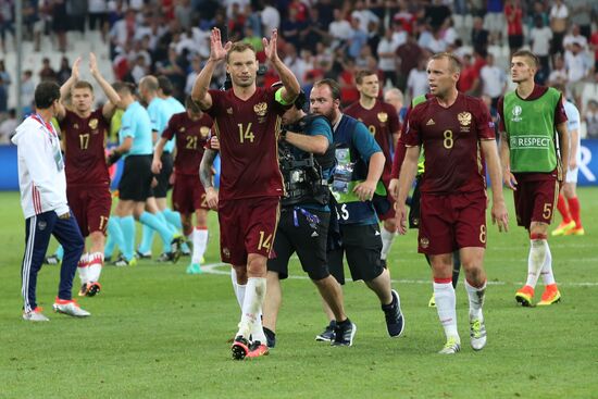 UEFA Euro 2016. England vs. Russia