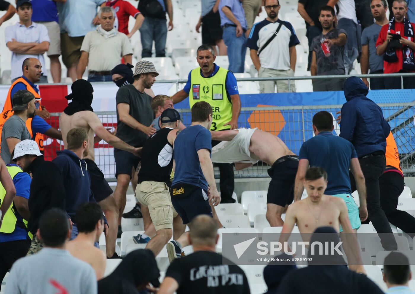 UEFA Euro 2016. England vs. Russia