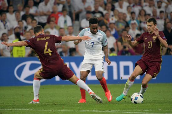 UEFA Euro 2016. England vs. Russia