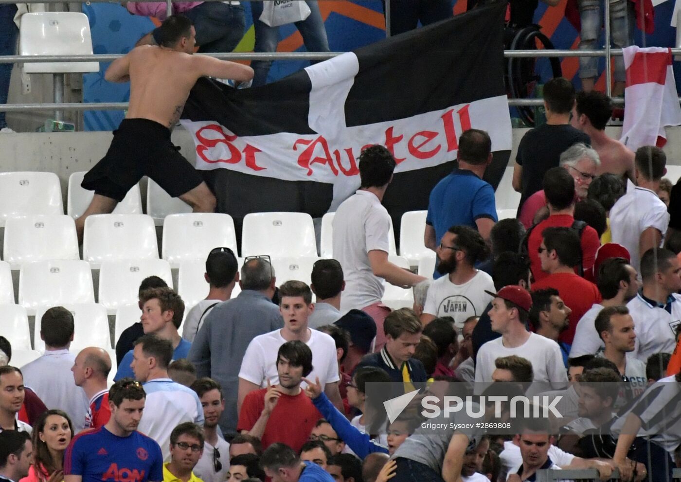UEFA Euro 2016. England vs. Russia