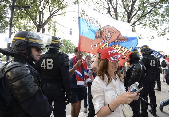 UEFA Euro 2016. England vs. Russia