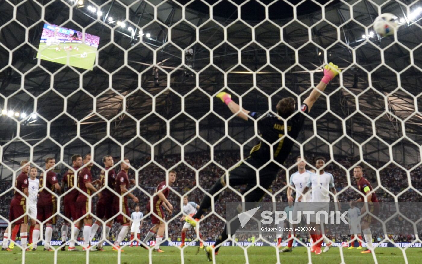 UEFA Euro 2016. England vs. Russia