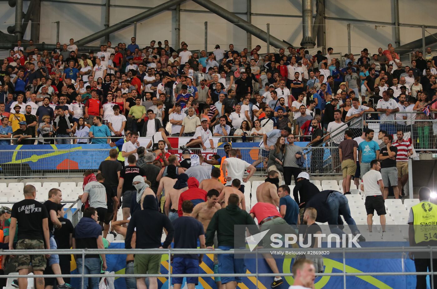UEFA Euro 2016. England vs. Russia