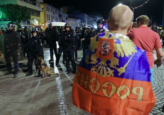 Night unrest in Marseilles