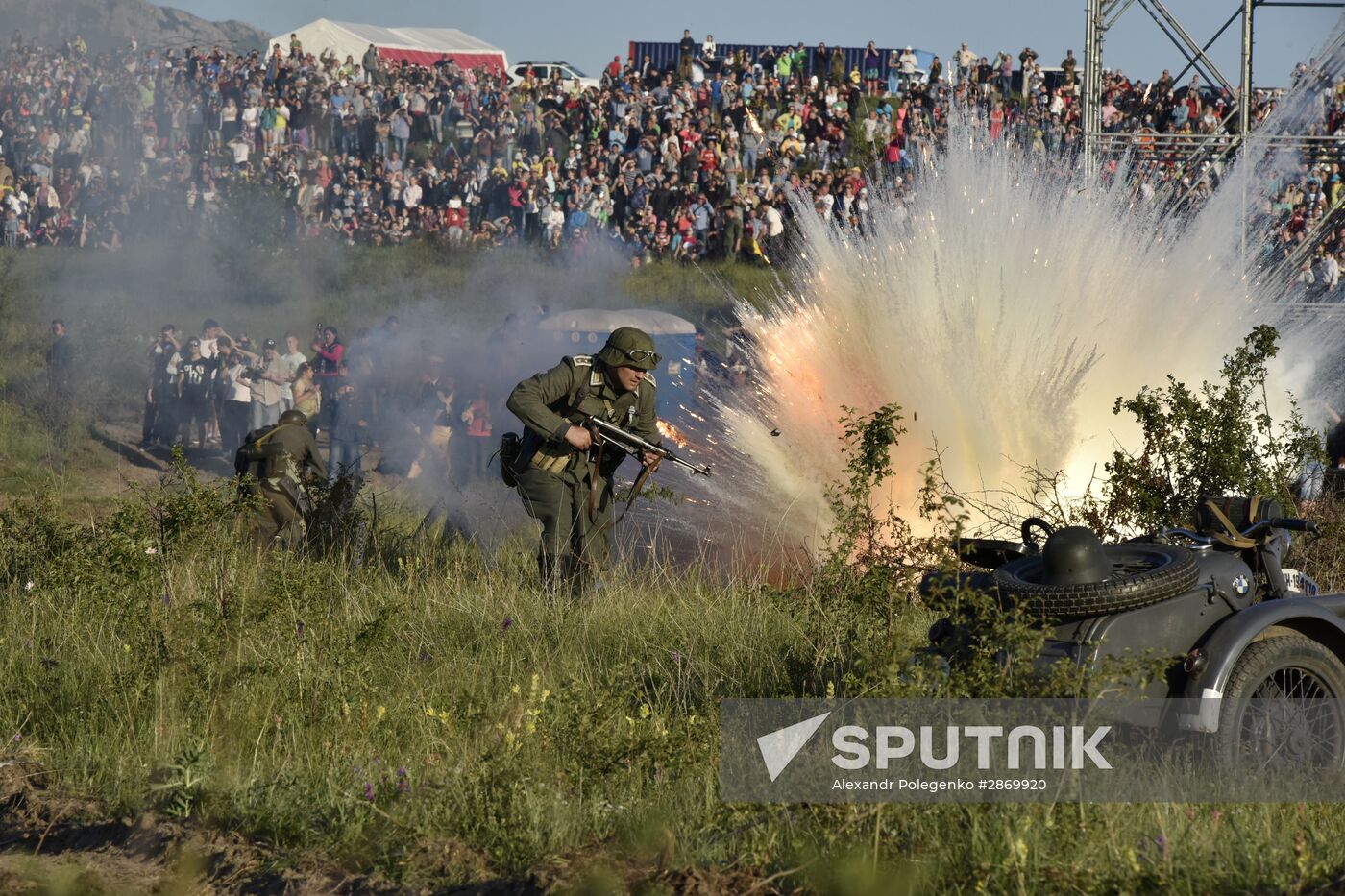 Military and historical show "Chronicles of Crimea. Episode 2016: What Fatherland Starts With?"