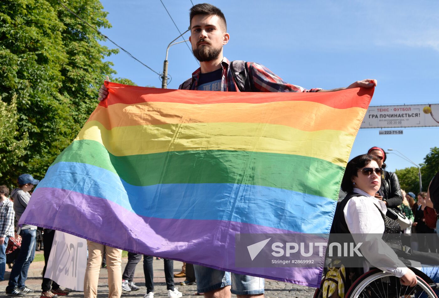 Kiev Pride 2016 LGBT parade