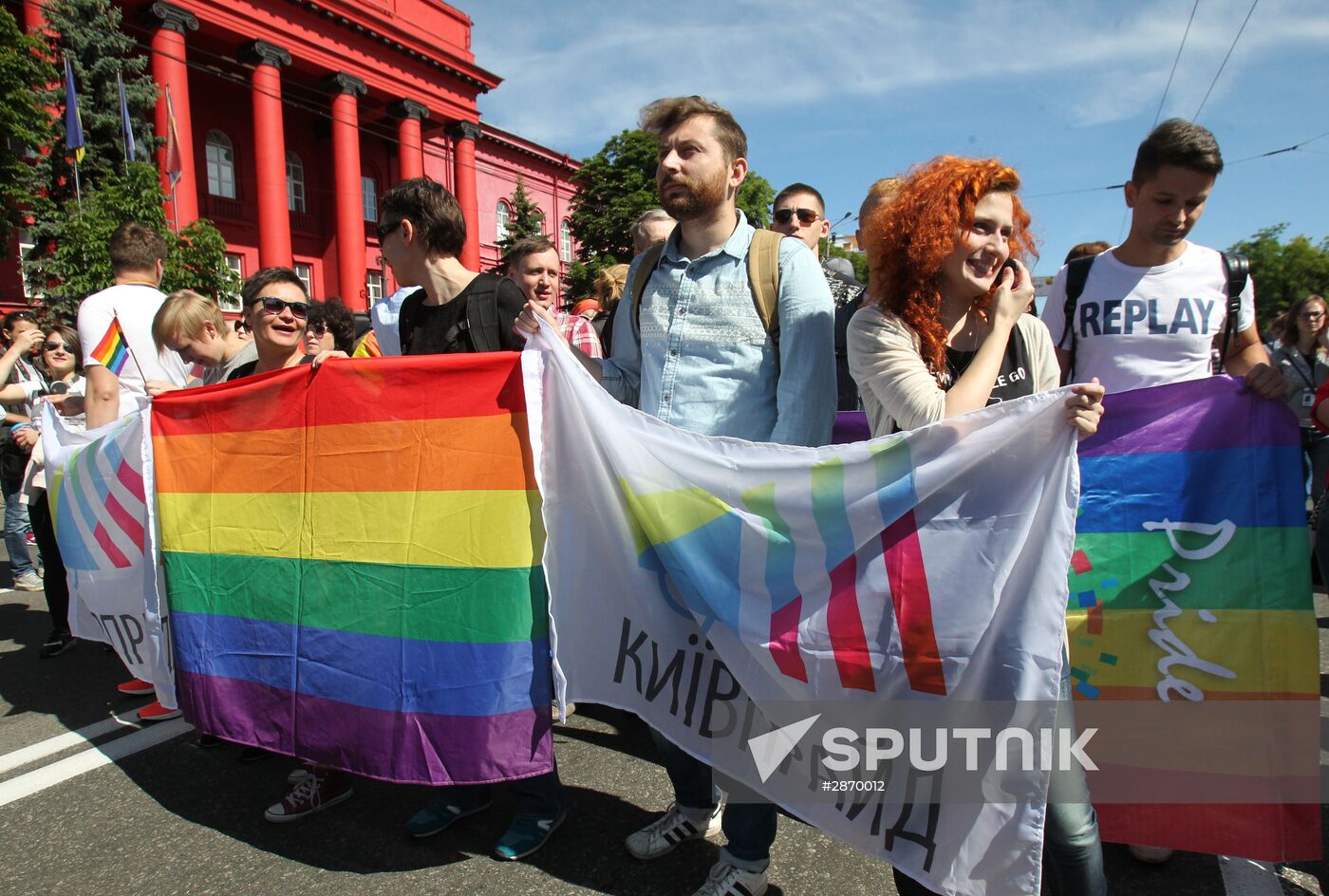 Kiev Pride 2016 LGBT parade