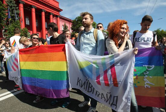 Kiev Pride 2016 LGBT parade