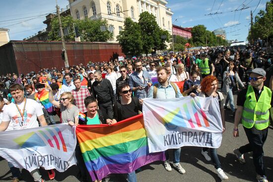 Kiev Pride 2016 LGBT parade