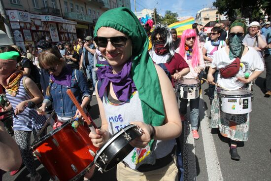 Kiev Pride 2016 LGBT parade