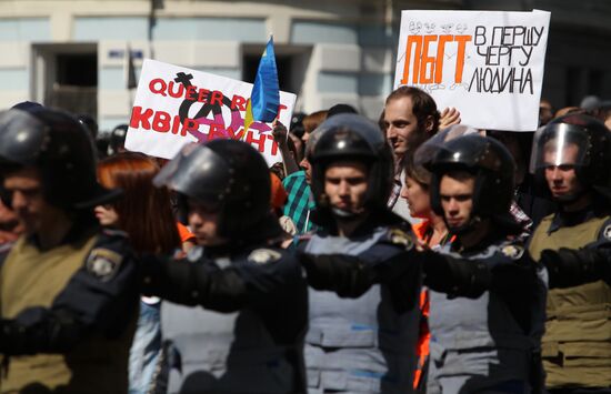 Kiev Pride 2016 LGBT parade
