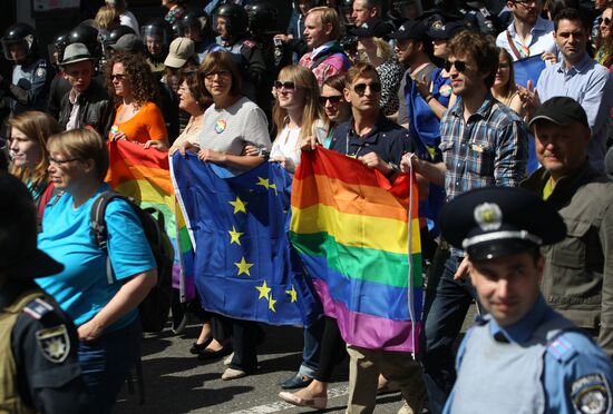 Kiev Pride 2016 LGBT parade