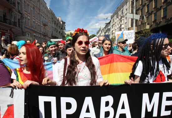 Kiev Pride 2016 LGBT parade