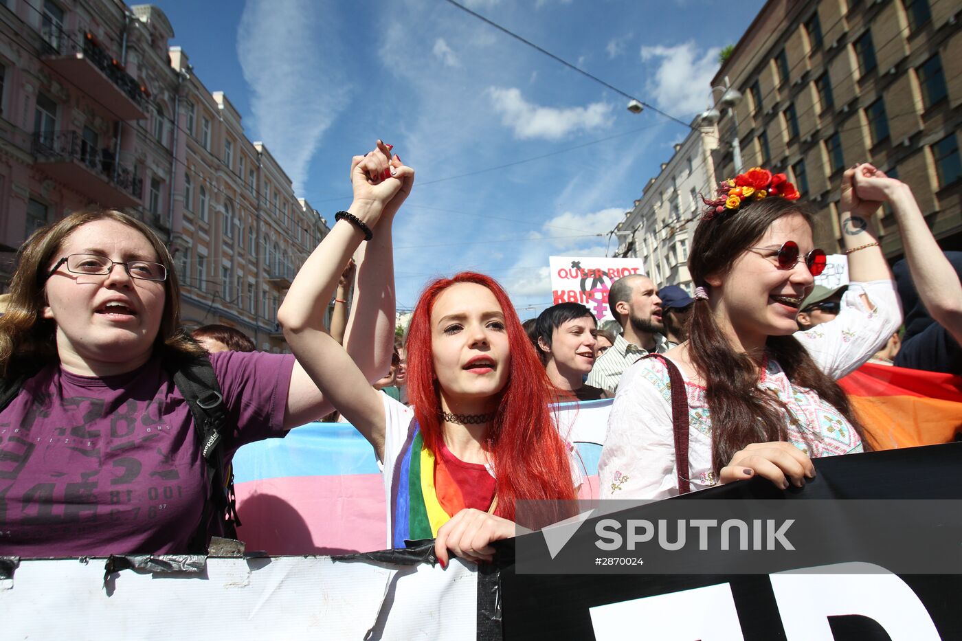 Kiev Pride 2016 LGBT parade