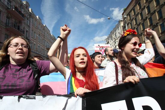 Kiev Pride 2016 LGBT parade