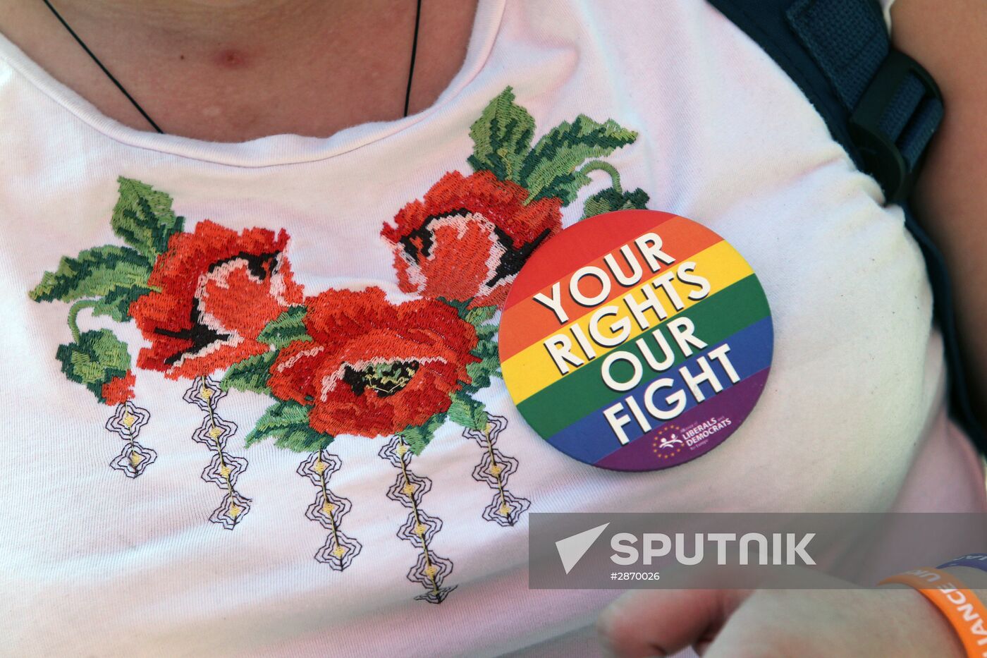 Kiev Pride 2016 LGBT parade