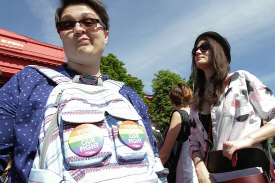 Kiev Pride 2016 LGBT parade