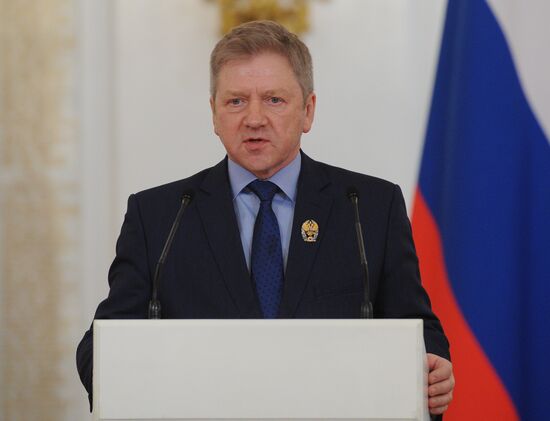 Ceremony to present Russian Federation National Awards