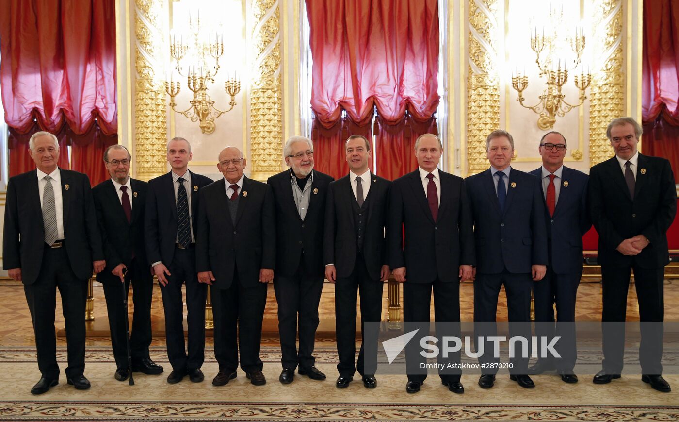 Ceremony to present Russian Federation National Awards