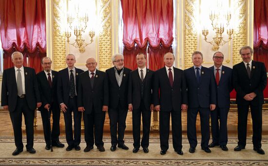 Ceremony to present Russian Federation National Awards