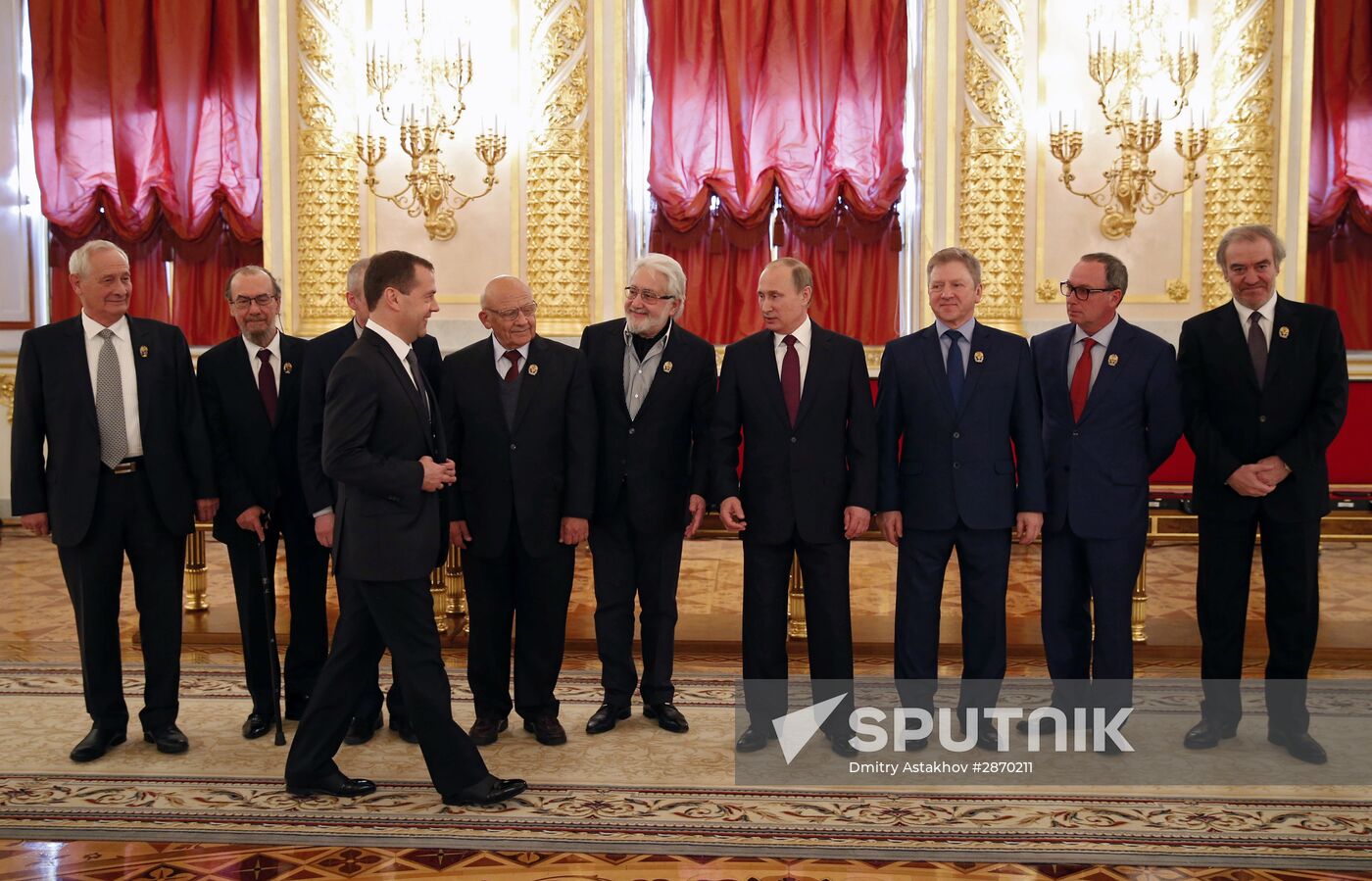 Ceremony to present Russian Federation National Awards