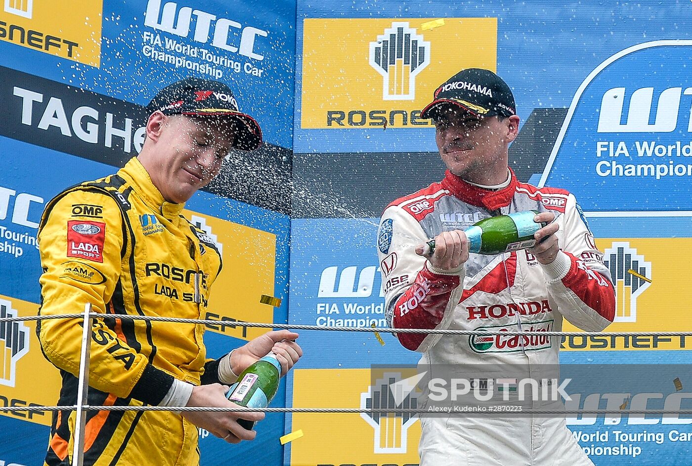 Racing. FIA WTCC. Round 4. Day Two