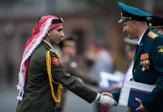 Graduation ceremony at Omsk Armor Engineering Institute