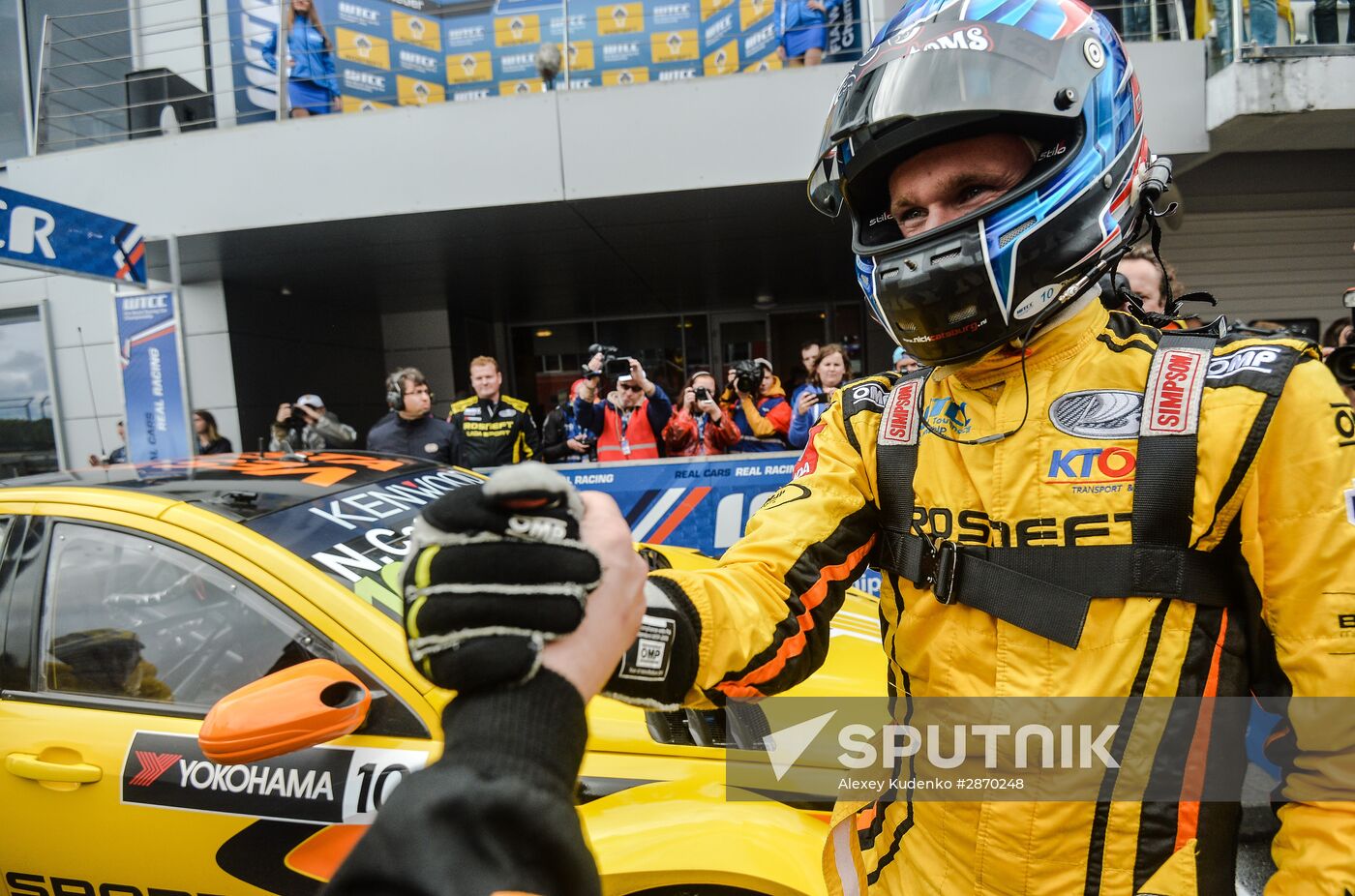 Racing. FIA WTCC. Round 4. Day Two