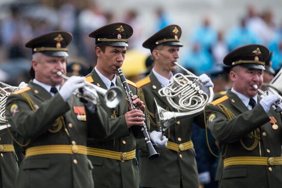 Graduation ceremony at Omsk Armor Engineering Institute