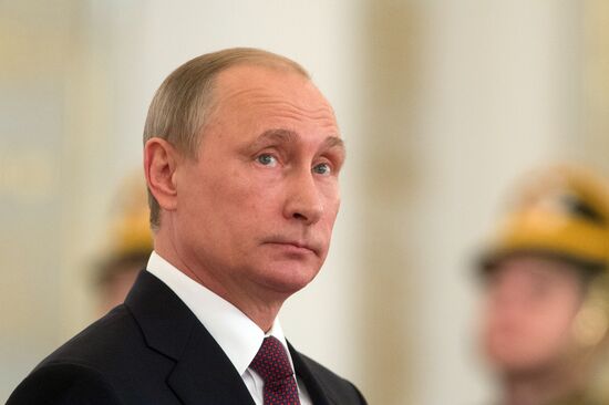 Ceremony to present Russian Federation National Awards