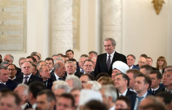 Ceremony to present Russian Federation National Awards