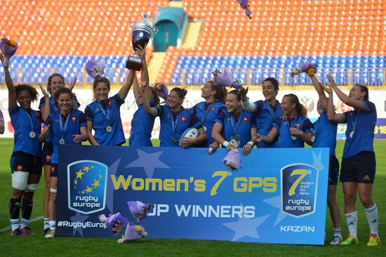 Rugby Europe Women Sevens Grand Prix. Russia vs. France