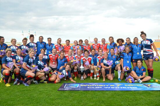 Rugby Europe Women Sevens Grand Prix. Russia vs. France