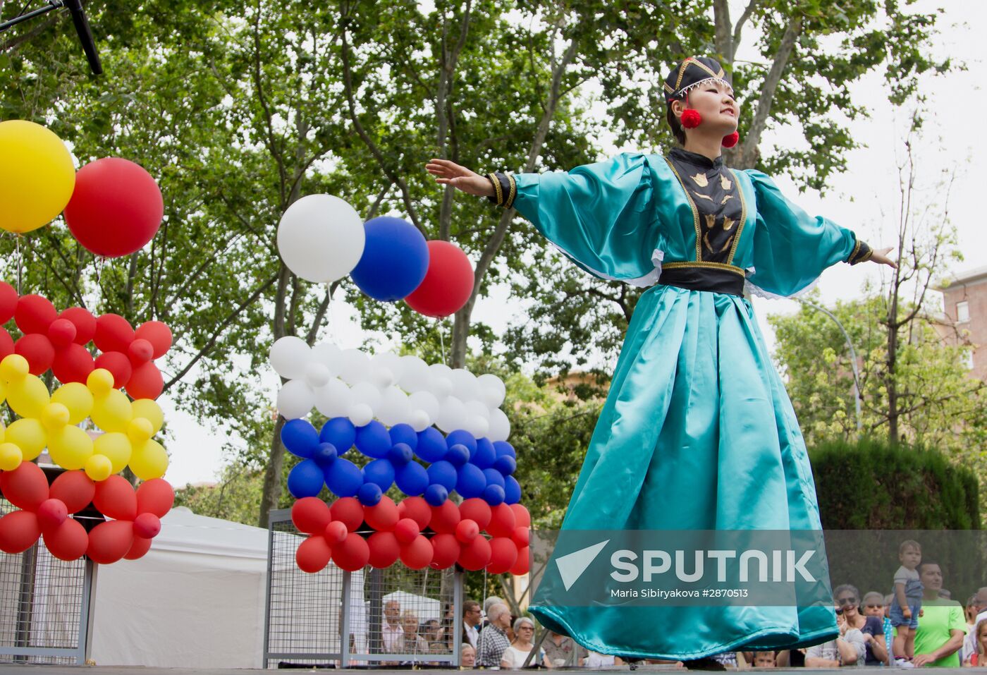 Russia Day celebration in Barcelona