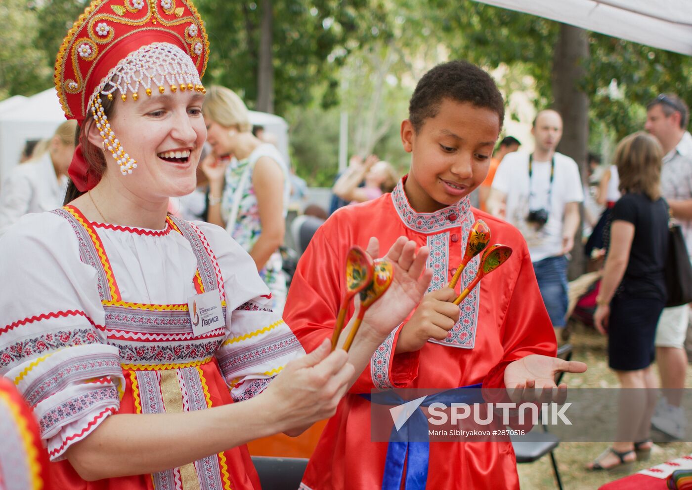 Russia Day celebration in Barcelona