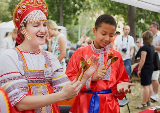 Russia Day celebration in Barcelona