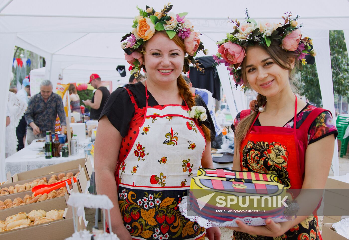Russia Day celebration in Barcelona