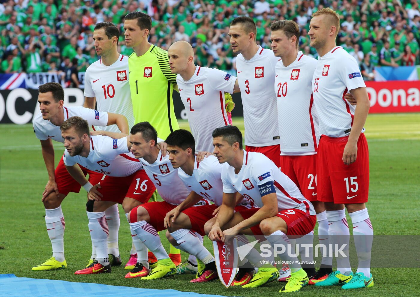 UEFA Euro 2016. Poland vs. Northern Ireland