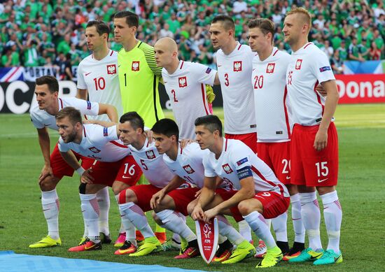 UEFA Euro 2016. Poland vs. Northern Ireland