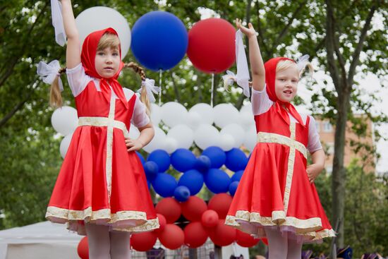 Russia Day celebration in Barcelona