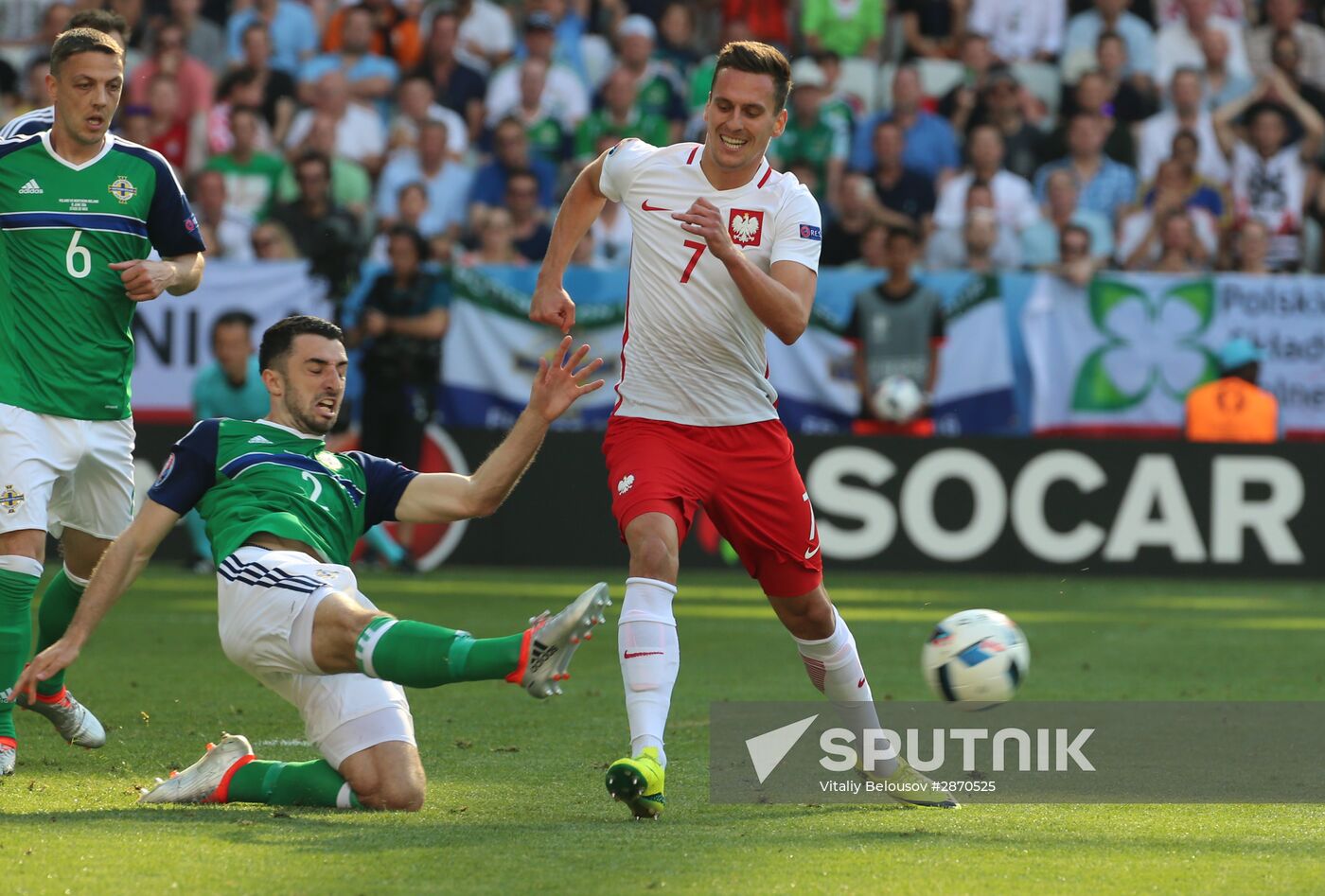 UEFA Euro 2016. Poland vs. Northern Ireland