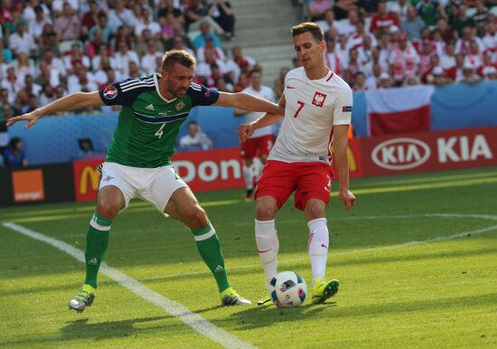 UEFA Euro 2016. Poland vs. Northern Ireland