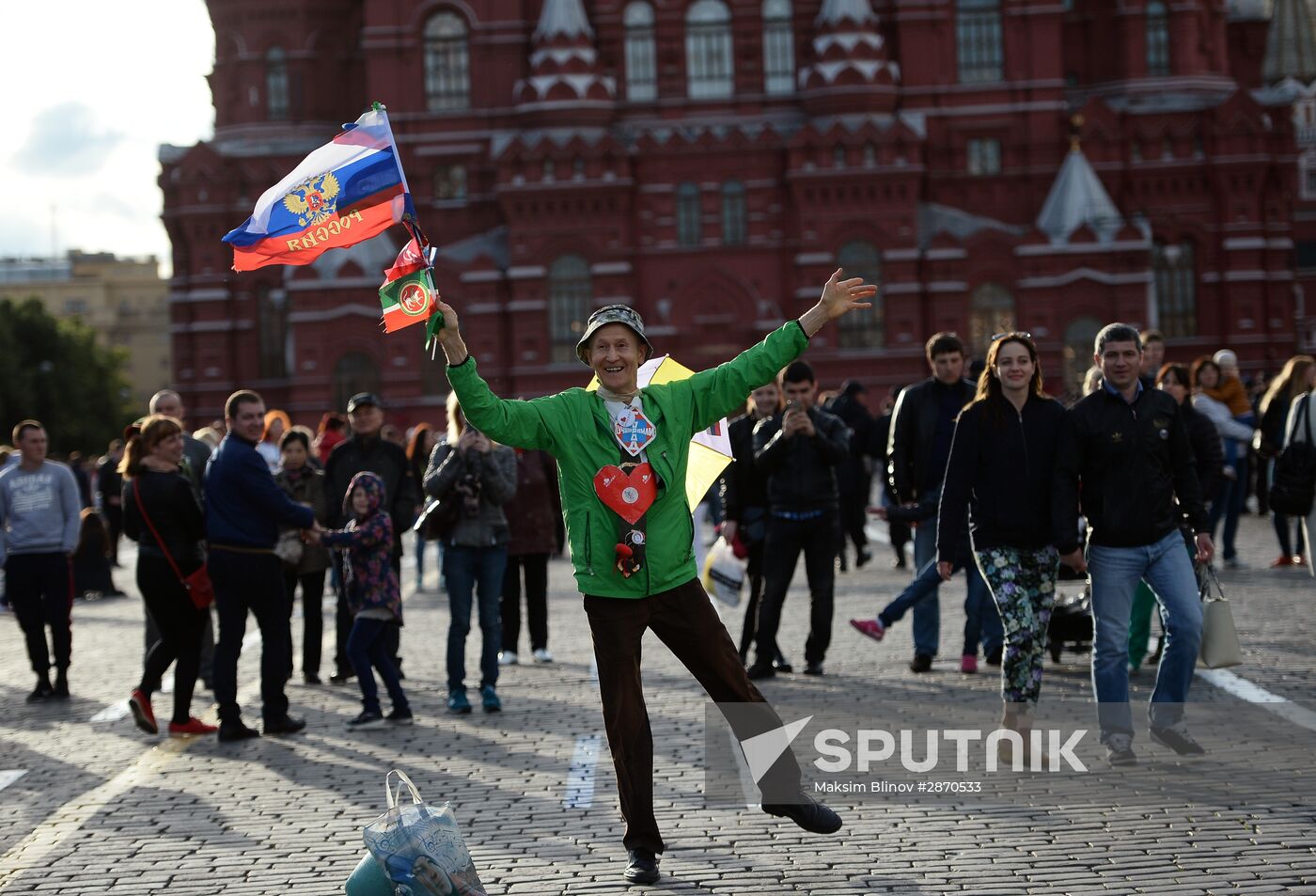 Concert devoted to Russia Day on Red Square