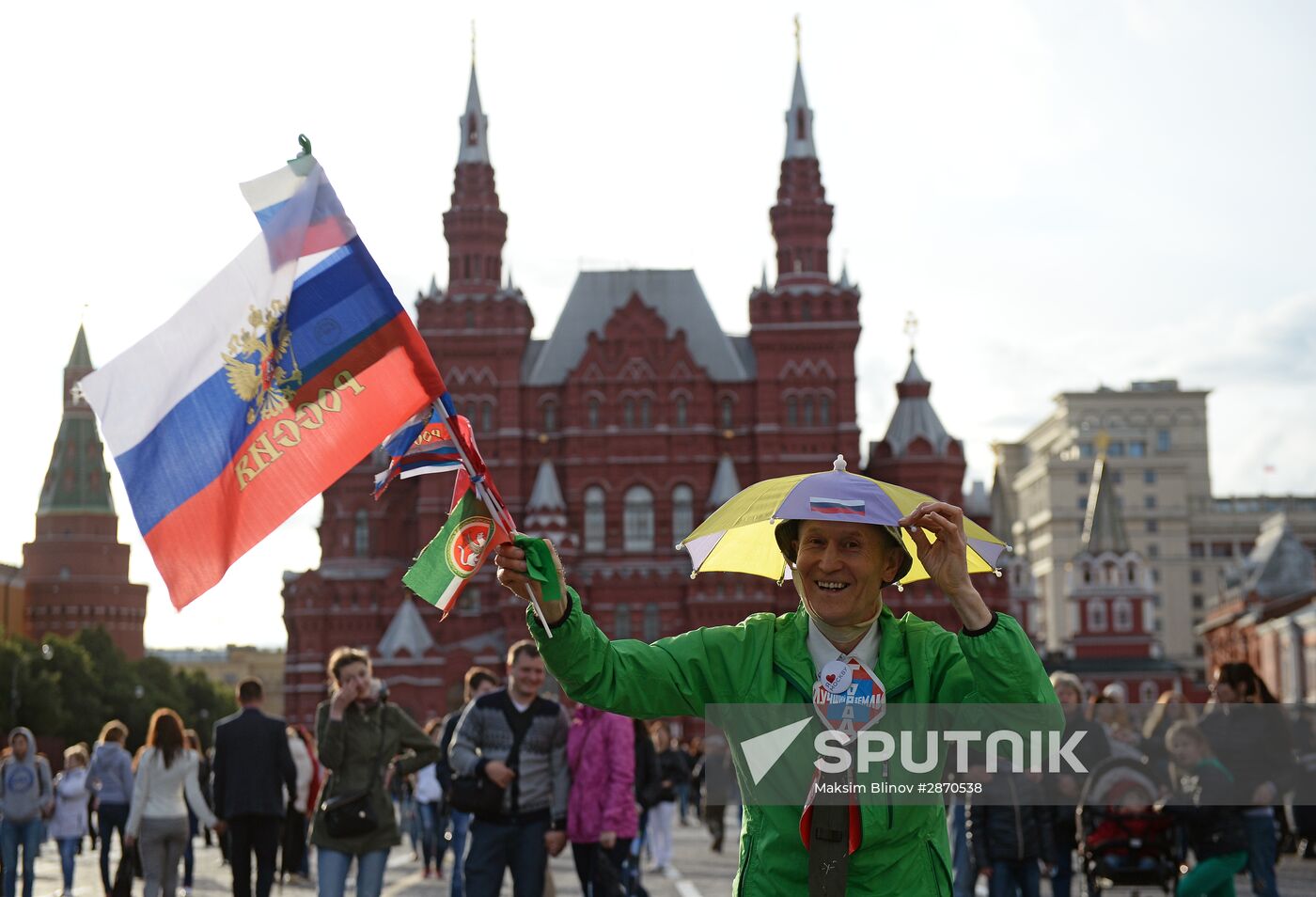 Concert devoted to Russia Day on Red Square