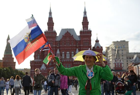 Concert devoted to Russia Day on Red Square