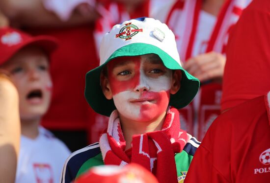 UEFA Euro 2016. Poland vs. Northern Ireland