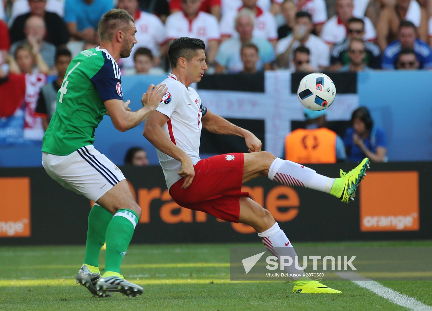 UEFA Euro 2016. Poland vs. Northern Ireland